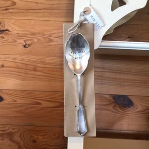 Decorative serving spoons